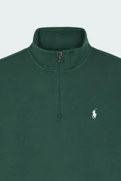 Double-Knit Quarter-Zip Pullover - Sweatshirt | Vert