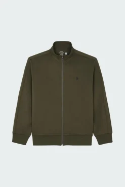 Double-Knit Track Jacket - Sweatshirt zippé | Kaki