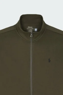 Double-Knit Track Jacket - Sweatshirt zippé | Kaki