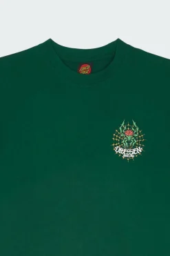 Dressen Rose Cross 2 - T-shirt | Vert