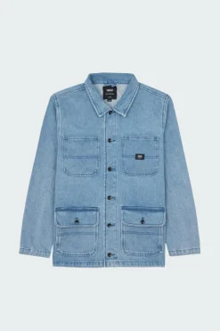 DRILL DENIM JACKET STONEWASH/BLUE - Veste | Bleu