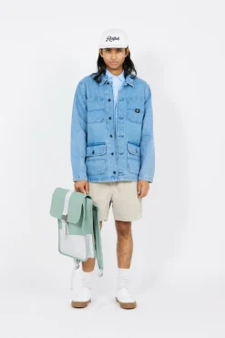 DRILL DENIM JACKET STONEWASH/BLUE - Veste | Bleu