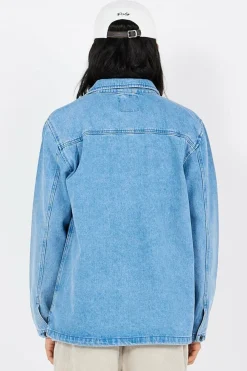 DRILL DENIM JACKET STONEWASH/BLUE - Veste | Bleu