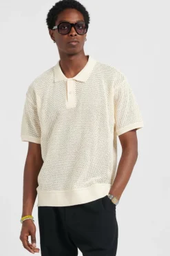 DUKE MESH - Polo | Beige