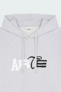 Duo Logo Hoodie - Hoodie | Gris