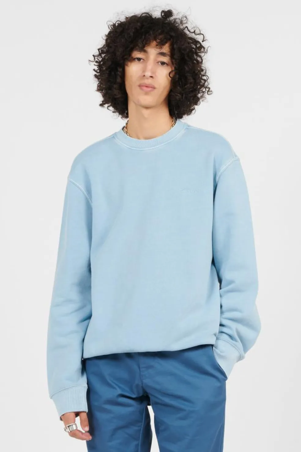 Duster Script - Sweatshirt | Bleu