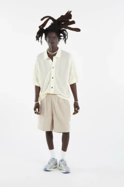 EASY TEXTURED SHORT - Short | Gris