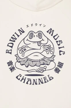 EDWIN MUSIC CHANNEL - Hoodie | Blanc