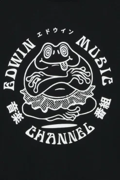 EDWIN MUSIC CHANNEL - Hoodie | Noir