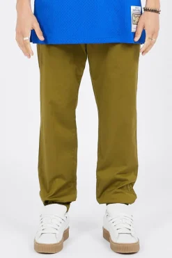 Elastic Cuff Pants - Pantalon | Kaki