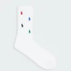 EMB PP RAINBOW CREW - Chaussettes | Blanc