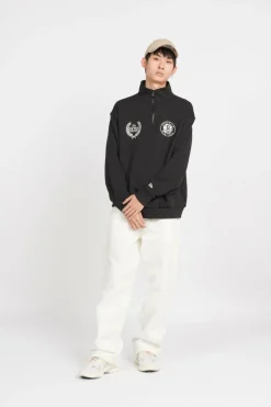 ER ZIP BRONET - Sweatshirt | Noir