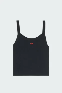 ESSENTIAL SPORTY RIB TNK - Débardeur | Noir