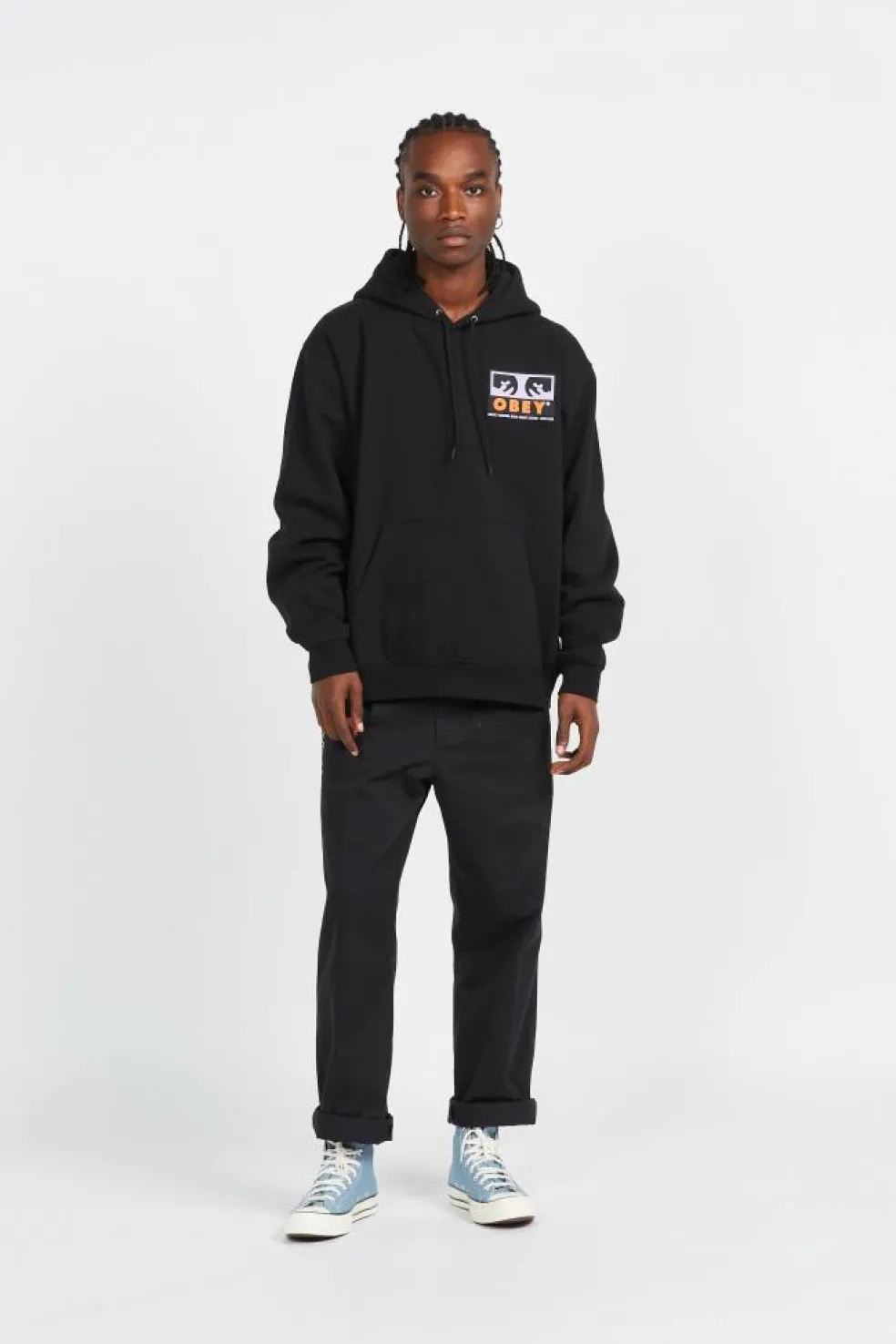 ESTATE EMBROIDE - Pantalon | Noir