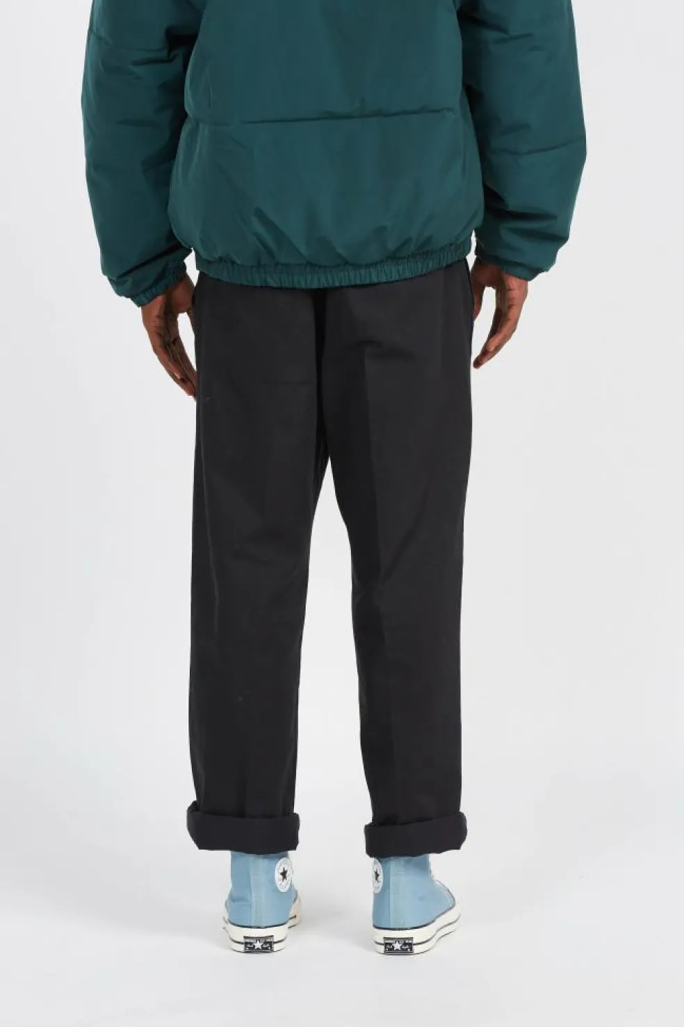 ESTATE EMBROIDE - Pantalon | Noir