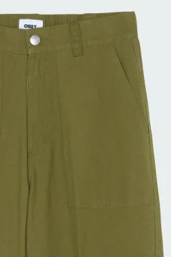 EUGENE UTILITY PANT - Pantalon | Vert