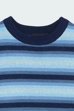 EURO STRIPE - Pull | Bleu