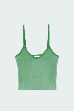 EVA CROPPED TANK PLF PALM - Top | Vert