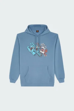 Evolved Hand Front Hood - Hoodie | Bleu
