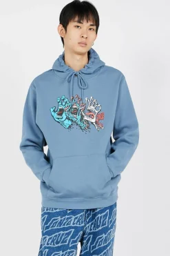 Evolved Hand Front Hood - Hoodie | Bleu