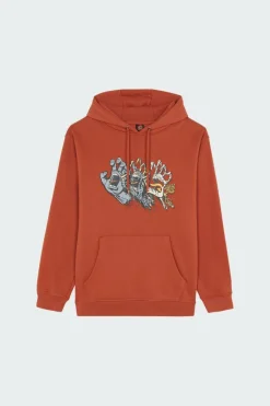 Evolved Hand Front Hood - Hoodie | Orange
