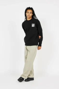 EYES ICON CREW B - Sweatshirt | Noir