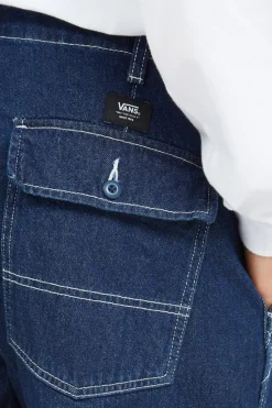 FATIGUE LOOSE TAPERED DENIM PANT - Jean | Bleu