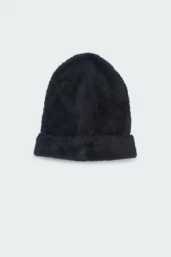 FAUX FUR BNIE - Bonnet | Noir