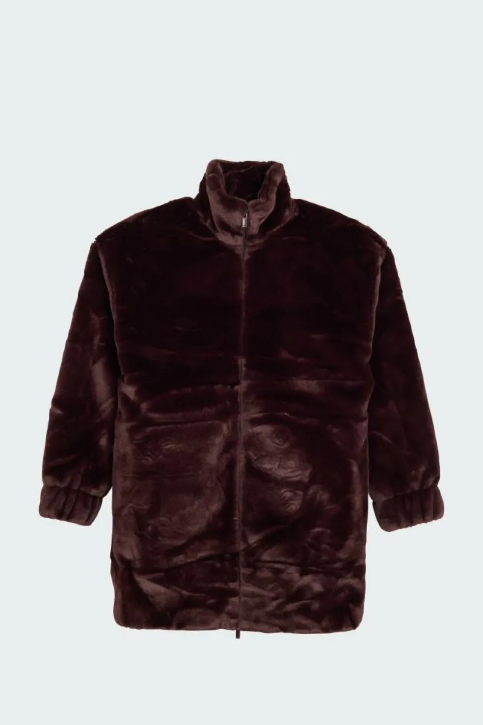 FAUX FUR JACKET - Veste | Marron