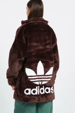 FAUX FUR JACKET - Veste | Marron