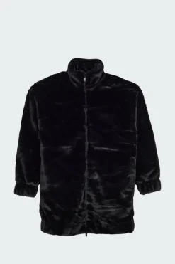 FAUX FUR JACKET - Veste | Noir