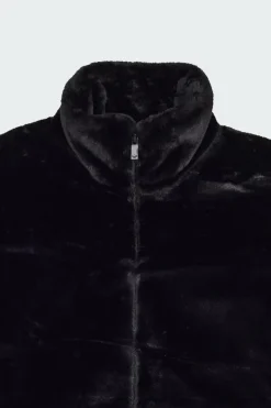 FAUX FUR JACKET - Veste | Noir