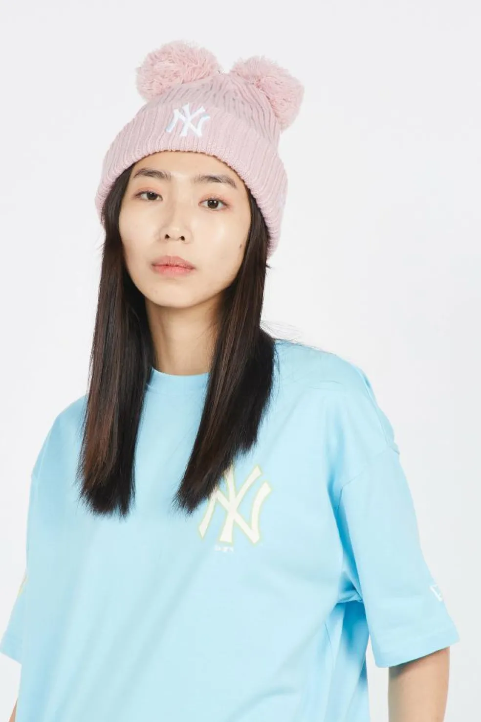 FEMALE DOUBLE PO - bonnet | Rose