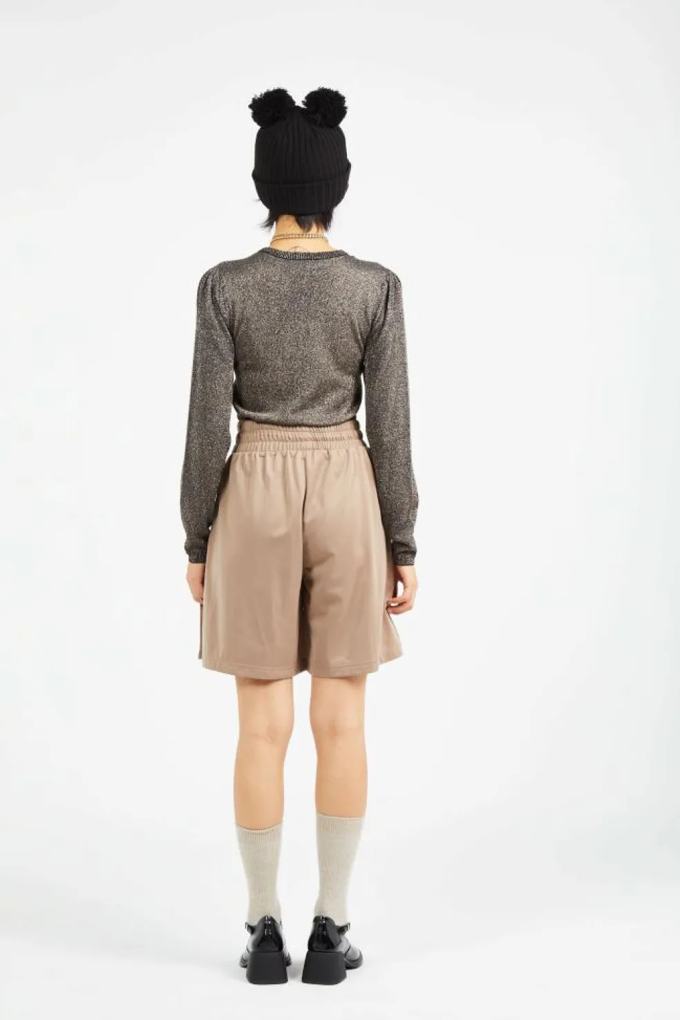 FEMALE DOUBLE PO - bonnet | Noir