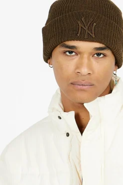 FEMALE RIB WIDE - Bonnet | Marron