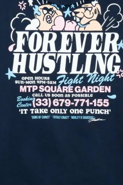 FIGHT - Hoodie | Bleu