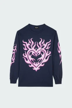 FLAME HEART - t-shirt | Multicolore