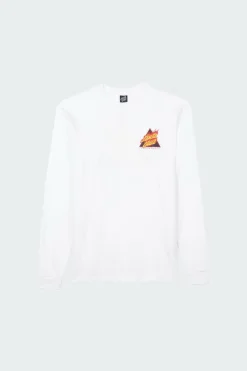Flamed Not A Dot - T-shirt | Blanc