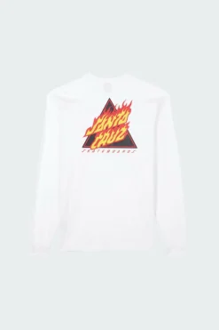 Flamed Not A Dot - T-shirt | Blanc