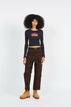 FLAMING GRAFFITI DGB DIGIT - T-shirt | Noir