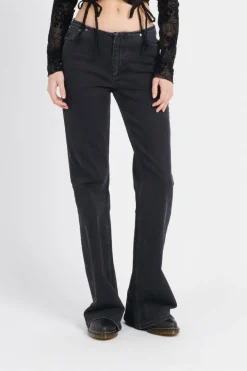 FLARED JEANS - Jean | Noir