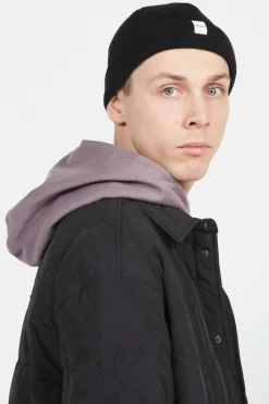 FLATHOLM - bonnet | Noir