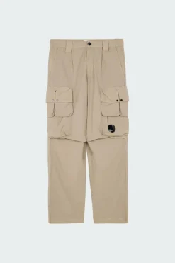 FLATT NYLON CARGO PANTS - Pantalon cargo | Kaki