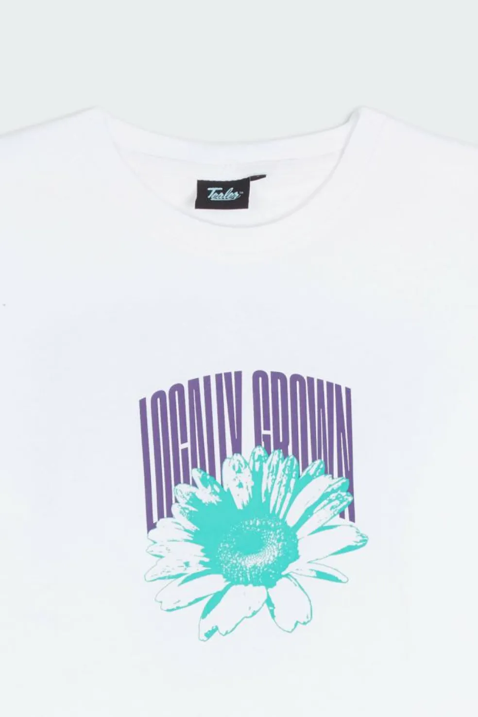 flowers - t-shirt | Blanc