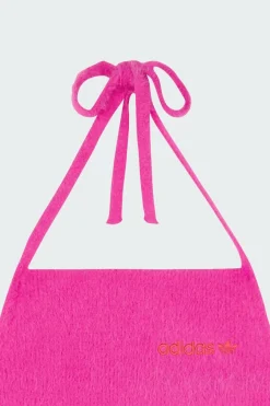 FLUFFY HALTER - Top | Rose