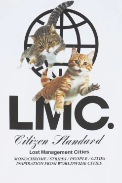 FLYING CATS TEE - T-shirt | Blanc