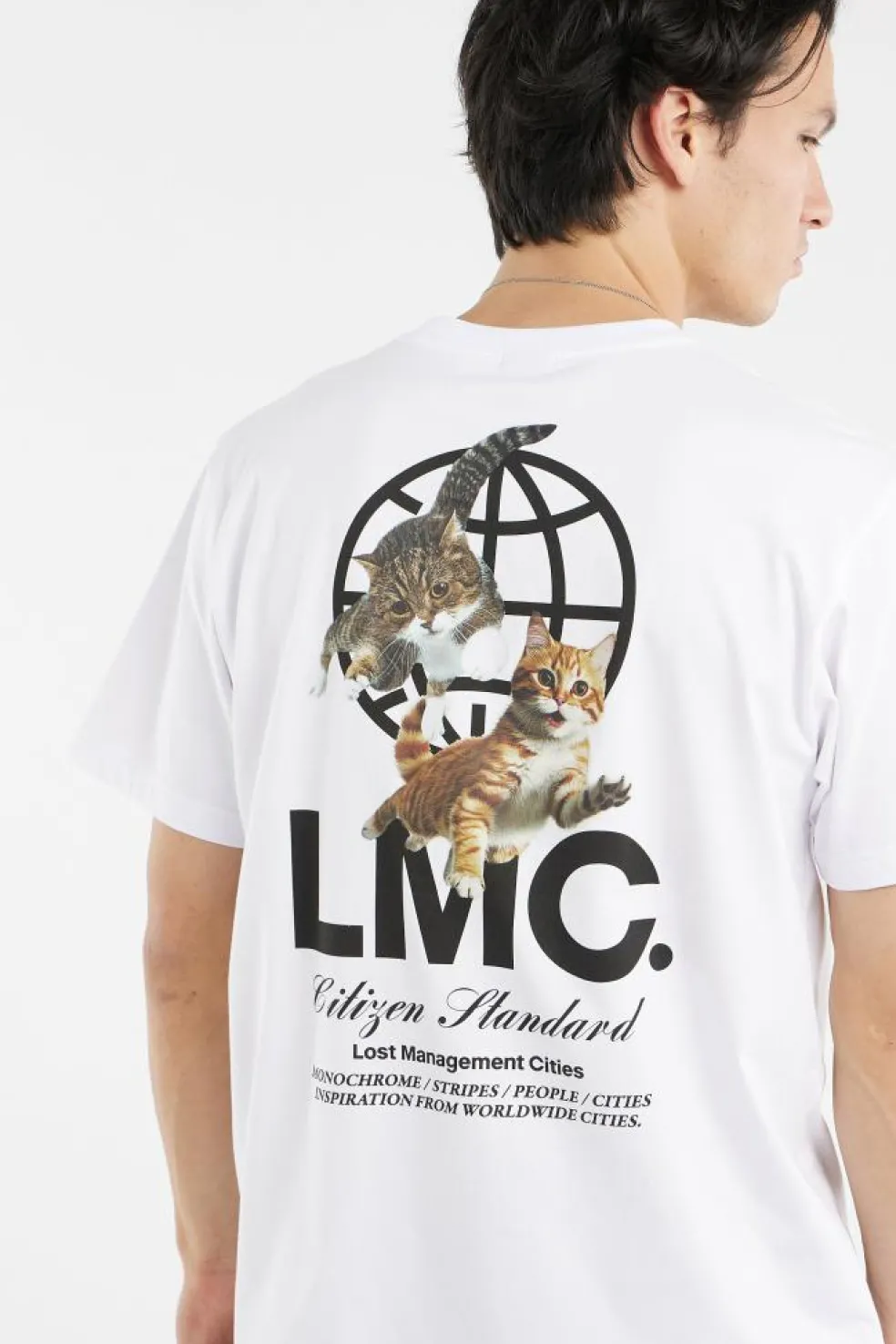 FLYING CATS TEE - T-shirt | Blanc