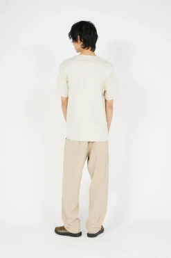 FUBAR LINEN PLE - Pantalon | Beige