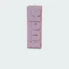 FUCK SLOGAN BLOCK PILLAR CANDLE - Bougie | Violet
