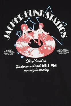 FUNK STATION - T-shirt | Noir